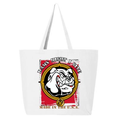 Damn Right I Bite Funny Dog 25L Jumbo Tote