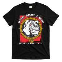 Damn Right I Bite Made In The USA Dog T-Shirt