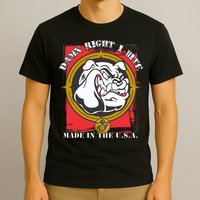 Damn Right I Bite Made In The USA Dog T-Shirt