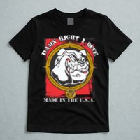 Damn Right I Bite Made In The USA Dog T-Shirt