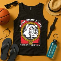 Damn Right I Bite Made In The USA Dog Tank Top