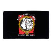 Damn Right I Bite Made In The USA Dog Microfiber Hand Towel