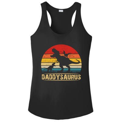 DadS Roar Is Legendary: Daddysaurus Meaningful Gift Ladies PosiCharge Competitor Racerback Tank