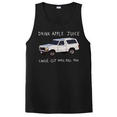 Drink Apple Juice Cause OJ Will Kill You PosiCharge Competitor Tank