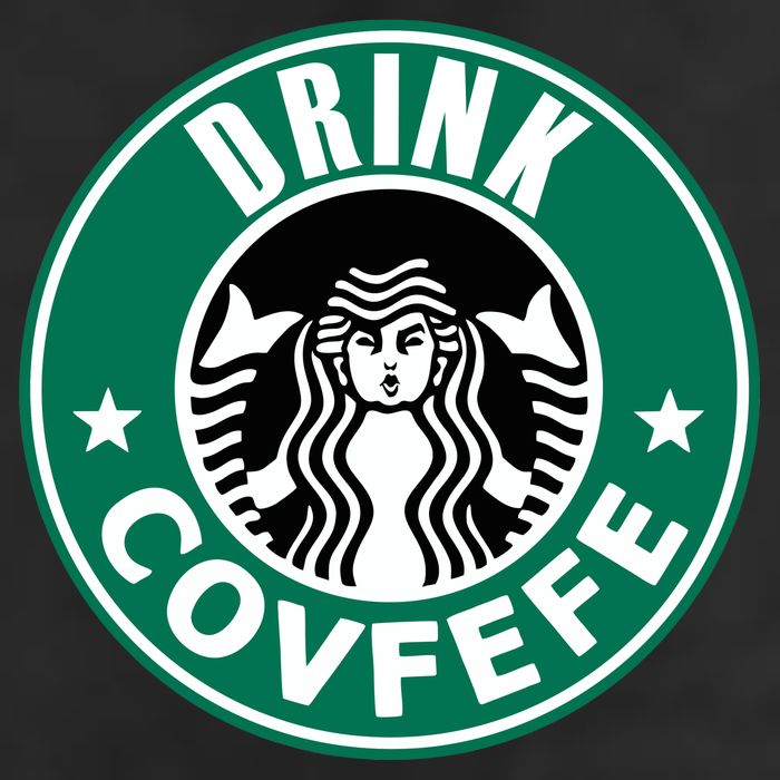 Drink Covfefe Funny Parody Logo Adult Drive Performance Visor