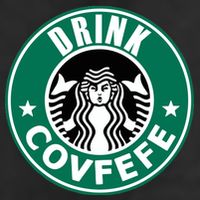 Drink Covfefe Funny Parody Logo 11oz C Handle Ceramic Mug