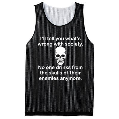 Drink From The Skull Of Your Enemies Mesh Reversible Basketball Jersey Tank