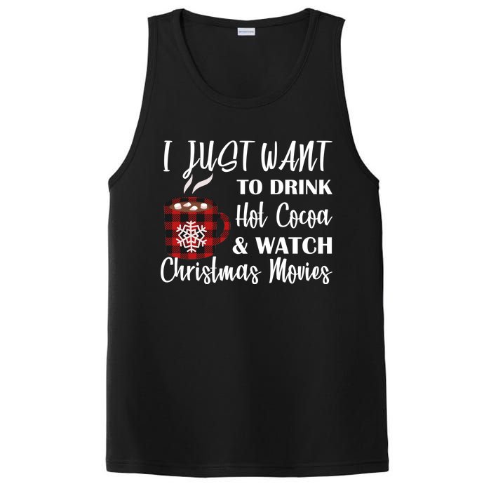 Drink Hot Cocoa And Watch Christmas Movies PosiCharge Competitor Tank