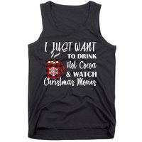 Drink Hot Cocoa And Watch Christmas Movies Tank Top