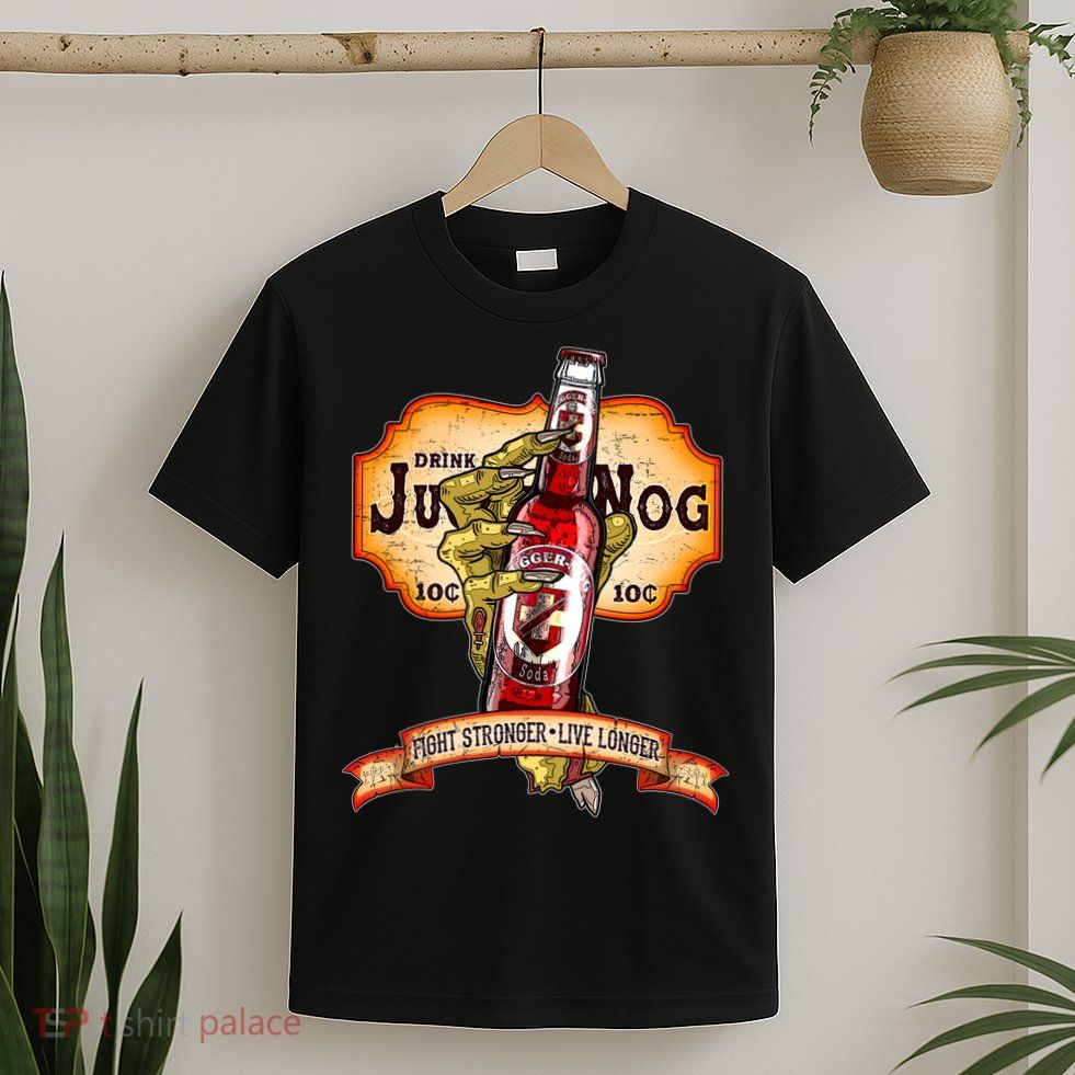 Drink JuggerNog Soda Zombies T-Shirt