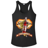 Drink JuggerNog Soda Zombies Ladies PosiCharge Competitor Racerback Tank