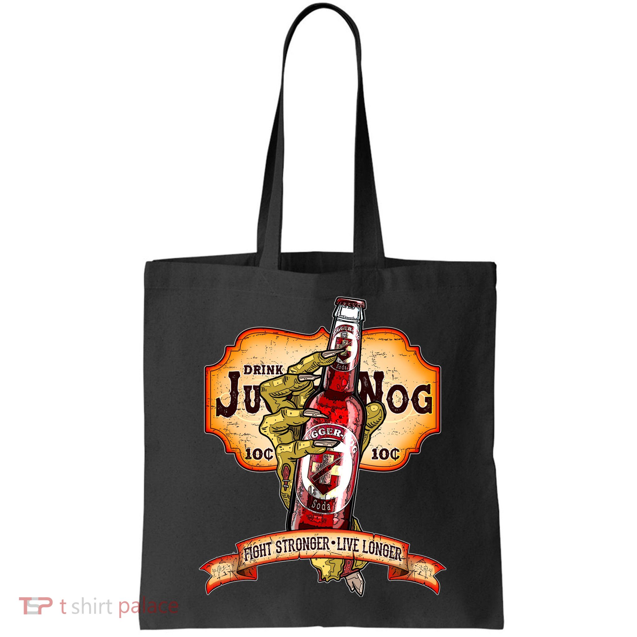 Drink JuggerNog Soda Zombies Bag
