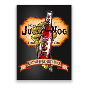 Drink JuggerNog Soda Zombies Poster