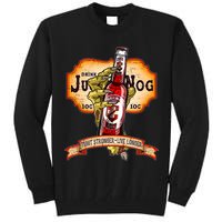 Drink JuggerNog Soda Zombies Tall Sweatshirt