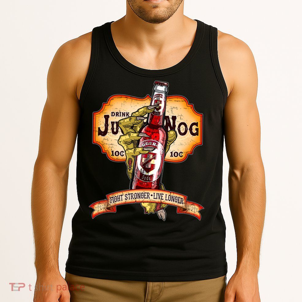 Drink JuggerNog Soda Zombies Tank Top