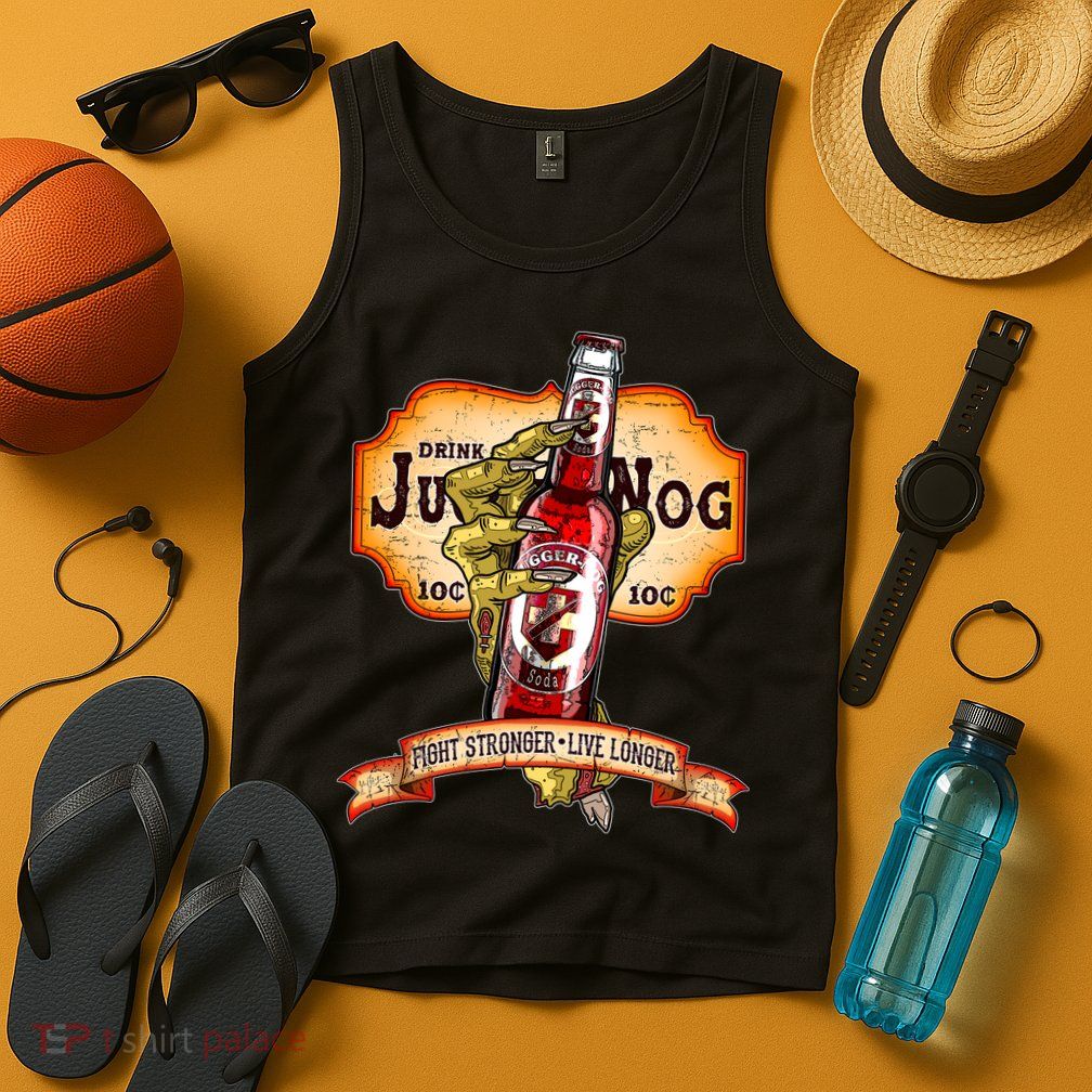Drink JuggerNog Soda Zombies Tank Top