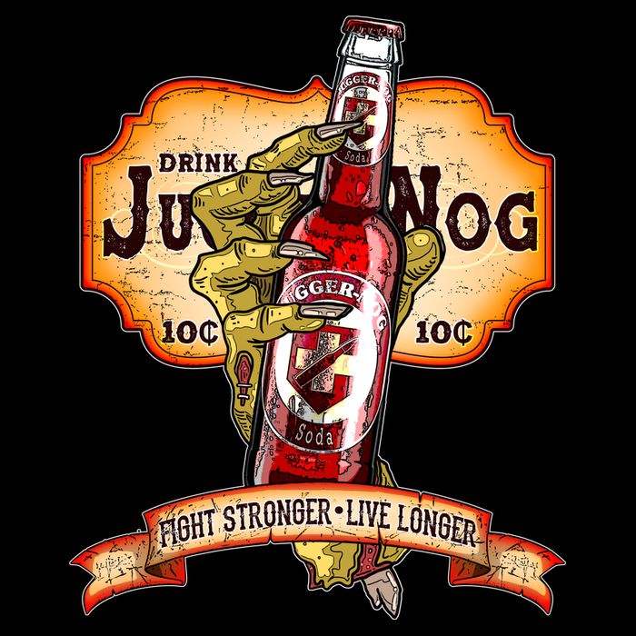 Drink JuggerNog Soda Zombies Visor