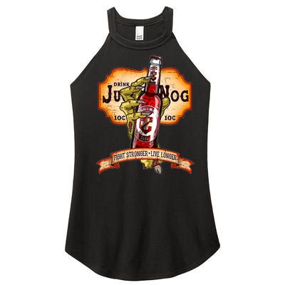 Drink JuggerNog Soda Zombies Women’s Perfect Tri Rocker Tank