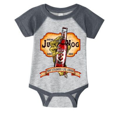 Drink JuggerNog Soda Zombies Infant Baby Jersey Bodysuit