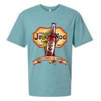 Drink JuggerNog Soda Zombies Sueded Cloud Jersey T-Shirt