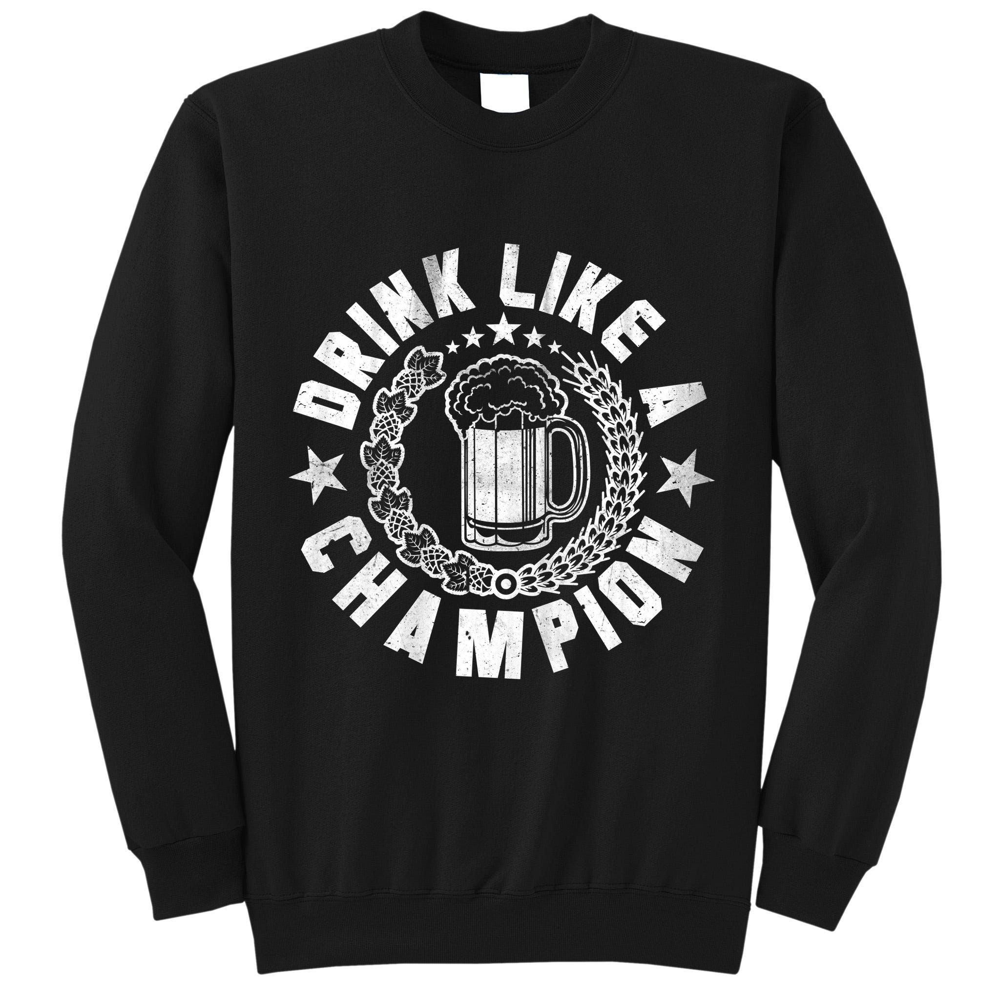 Drink Like a Champion Emblem Tall Sweatshirt