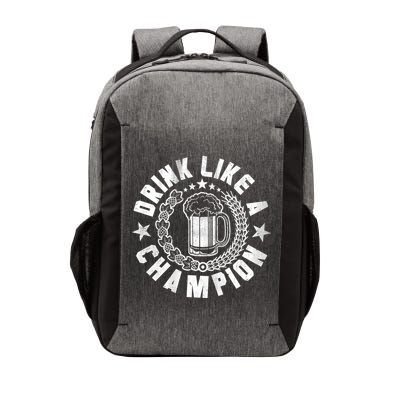 Drink Like a Champion Emblem Vector Backpack