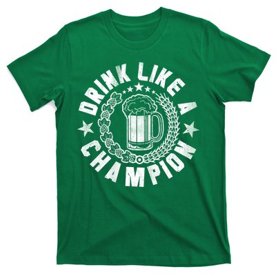 Drink Like a Champion Emblem T-Shirt