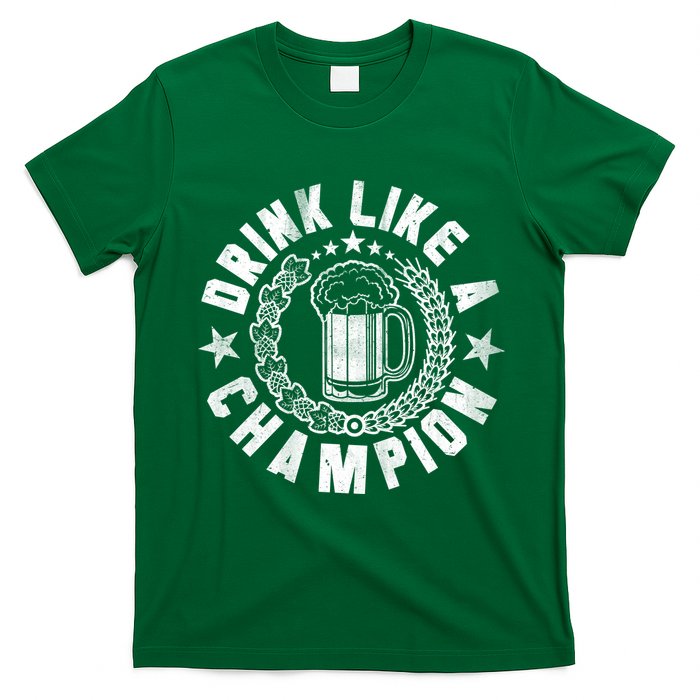 Drink Like a Champion Emblem T-Shirt