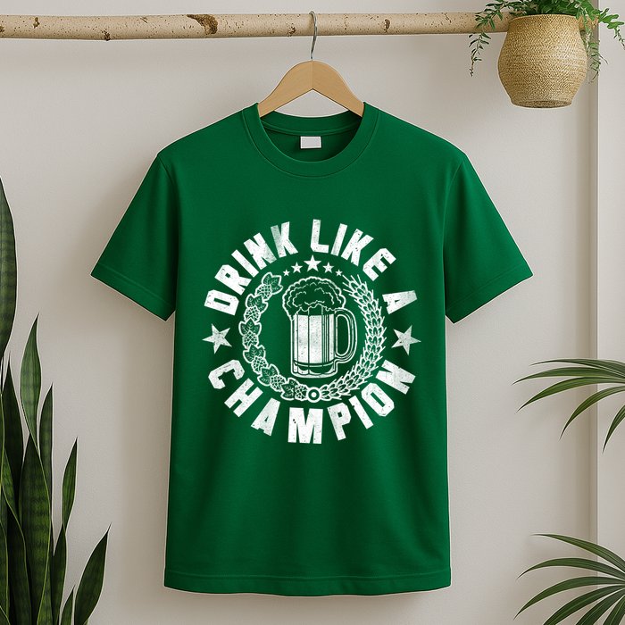 Drink Like a Champion Emblem T-Shirt