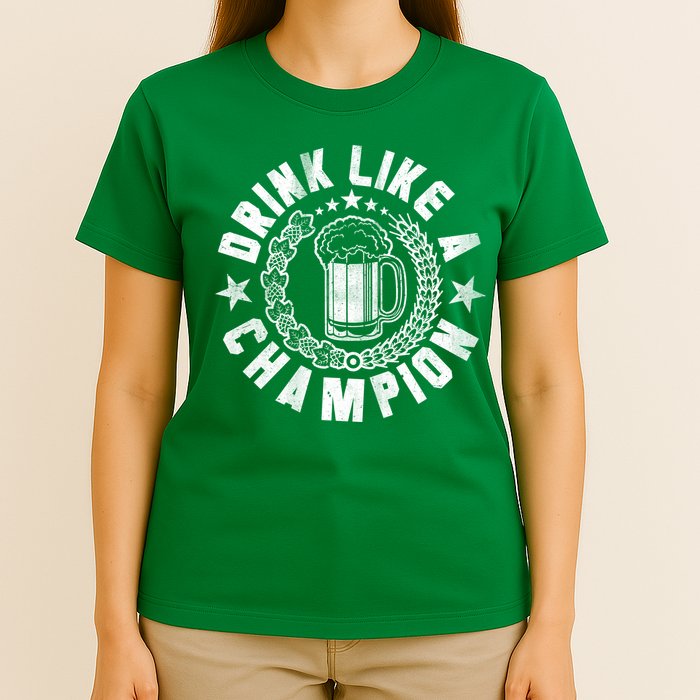Drink Like a Champion Emblem T-Shirt
