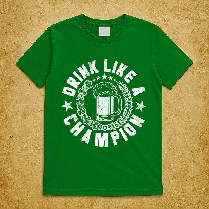 Drink Like a Champion Emblem T-Shirt