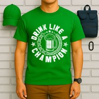 Drink Like a Champion Emblem T-Shirt