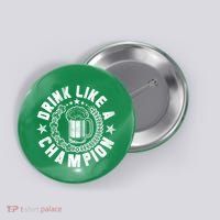Drink Like a Champion Emblem Button