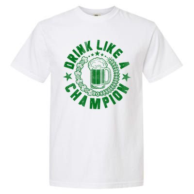 Drink Like a Champion Emblem Garment-Dyed Heavyweight T-Shirt