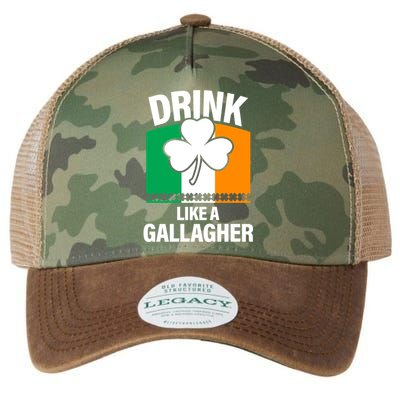 Drink Like A Gallagher Legacy Tie Dye Trucker Hat