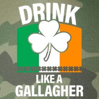 Drink Like A Gallagher Legacy Tie Dye Trucker Hat