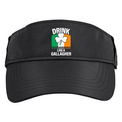 Drink Like A Gallagher Adult Drive Performance Visor