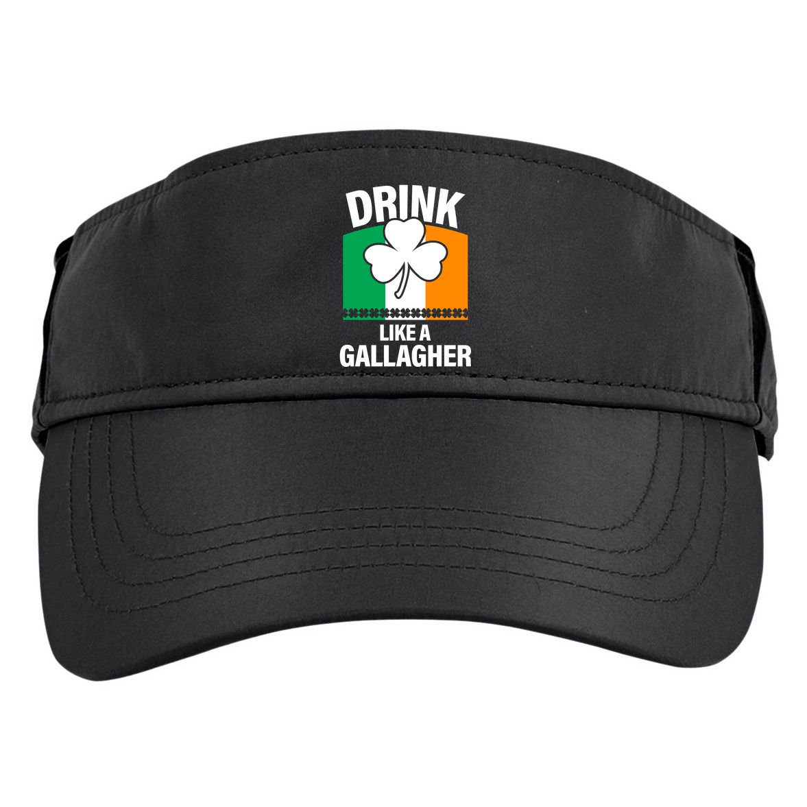 Drink Like A Gallagher Adult Drive Performance Visor