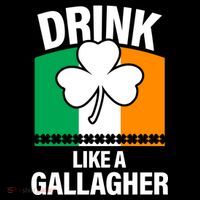 Drink Like A Gallagher Wool Snapback Cap
