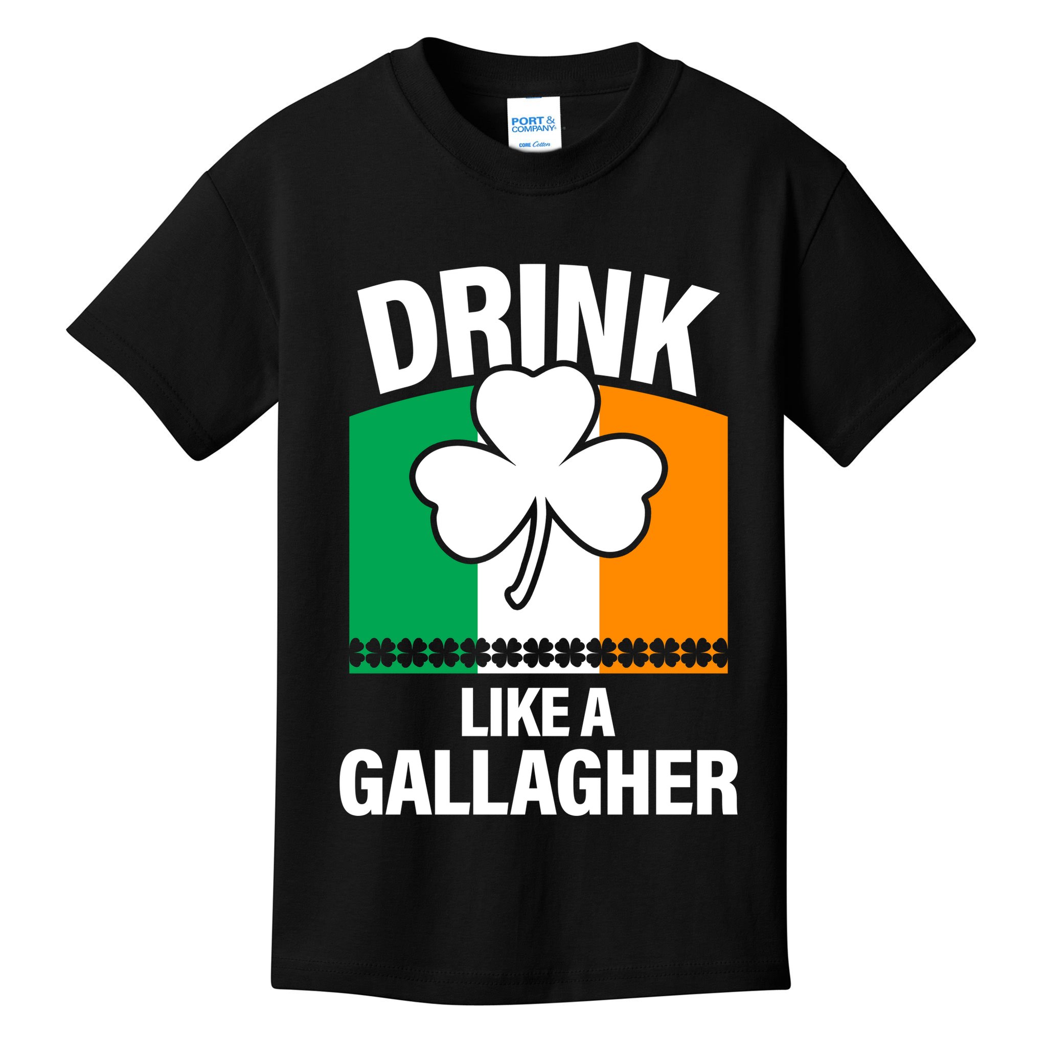 Drink Like A Gallagher Kids T-Shirt