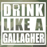 Drink Like A Gallagher Funny St. Patrick's Day Irish Clover Legacy Tie Dye Trucker Hat