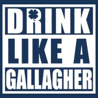 Drink Like A Gallagher Funny St. Patrick's Day Irish Clover Infant Baby Jersey Bodysuit