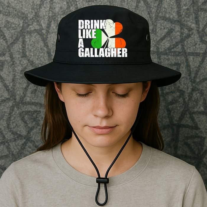 Drink Like A Gallagher Irish Clover Bucket Hat