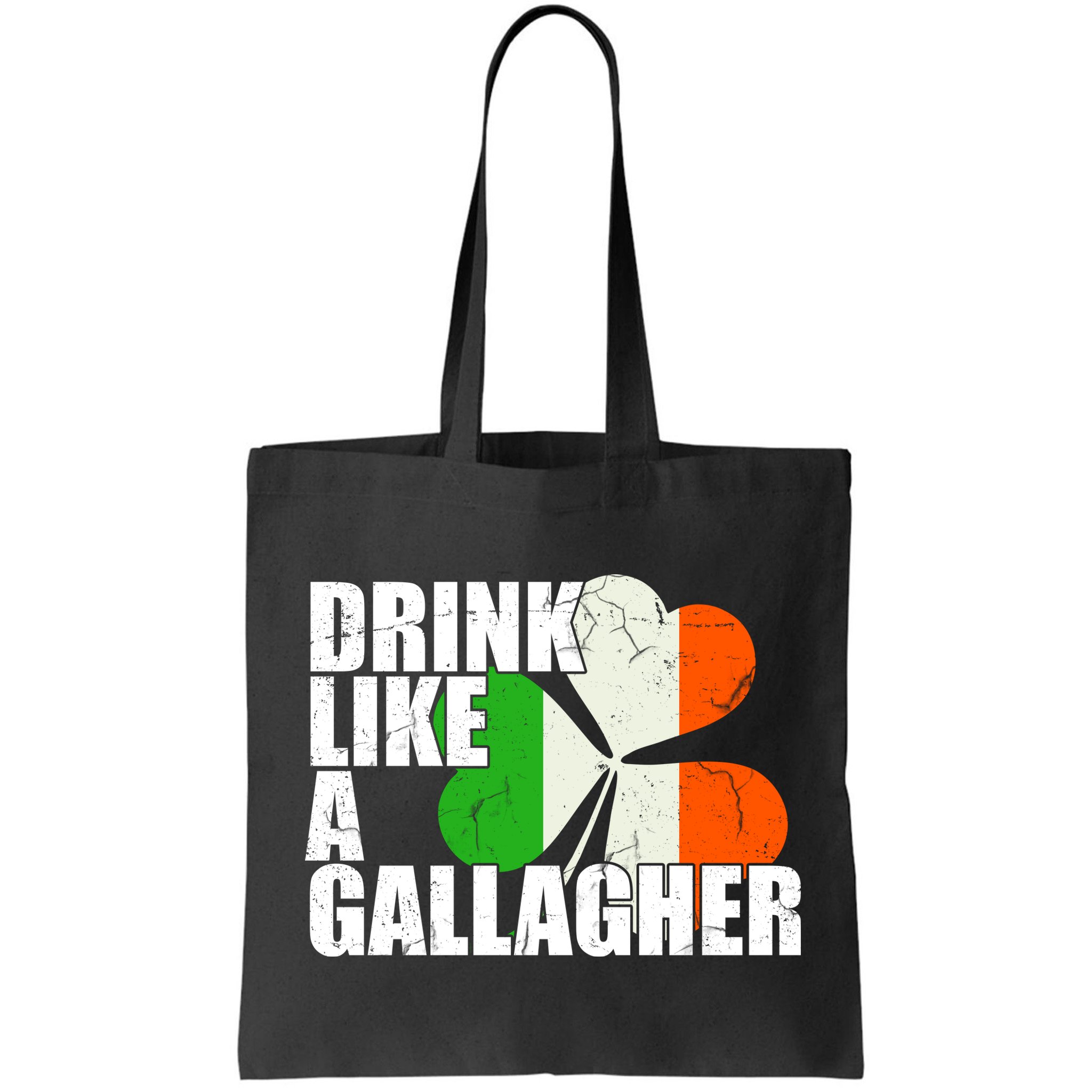 Drink Like A Gallagher Irish Clover Bag