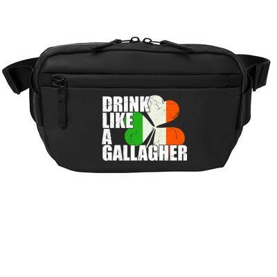 Drink Like A Gallagher Irish Clover Crossbody Pack