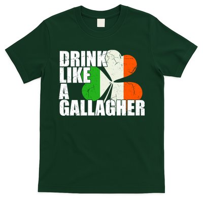 Drink Like A Gallagher Irish Clover T-Shirt