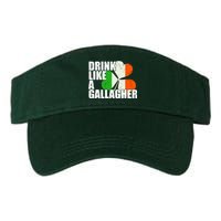 Drink Like A Gallagher Irish Clover Valucap Bio-Washed Visor