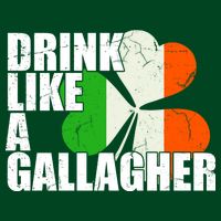 Drink Like A Gallagher Irish Clover Visor