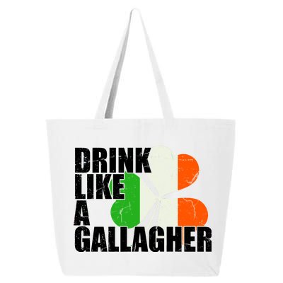 Drink Like A Gallagher Irish Clover 25L Jumbo Tote