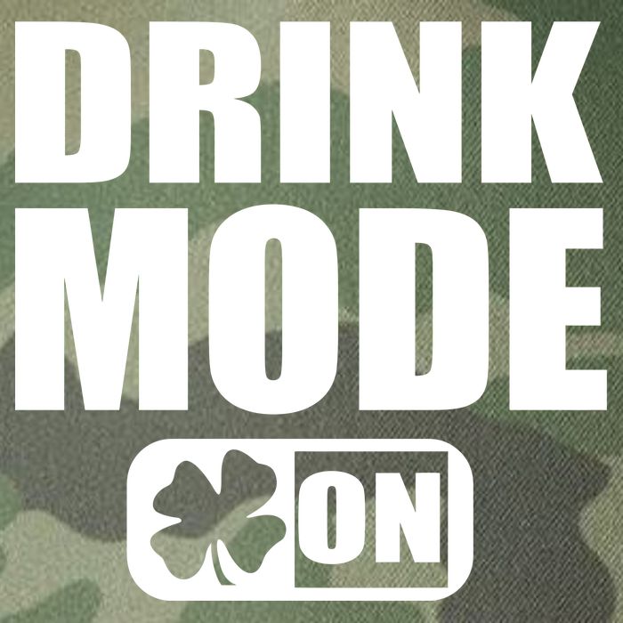 Drink Mode On Funny St. Patrick's Day Legacy Tie Dye Trucker Hat